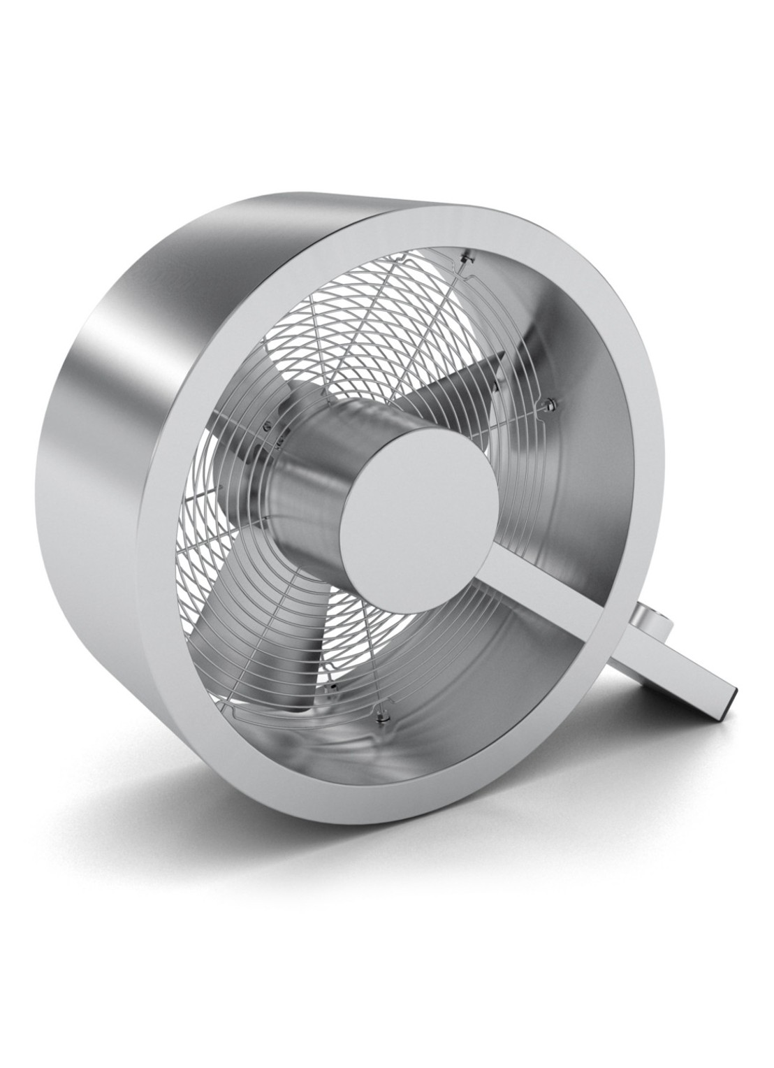 Stadler Form Q vloerventilator, 36 cm hoog - voorkant 5 zilver