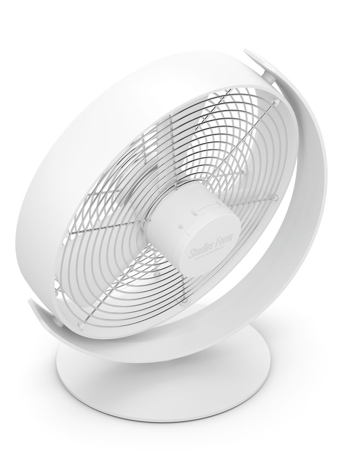 Stadler Form Tim tafelventilator, 29 cm hoog - detail 3 wit