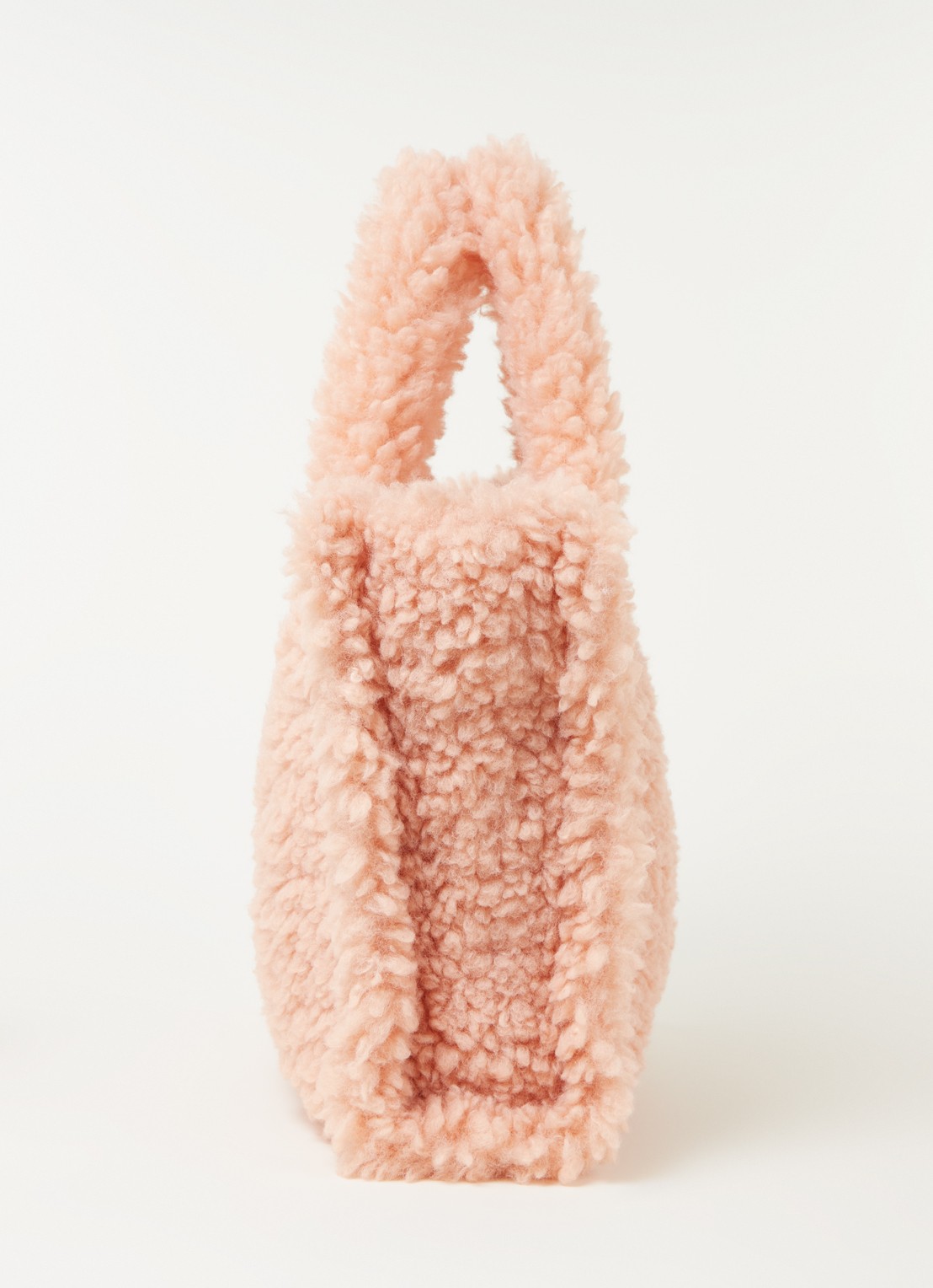 Stand Studio Lolita handtas van teddy - detail 4 lichtroze