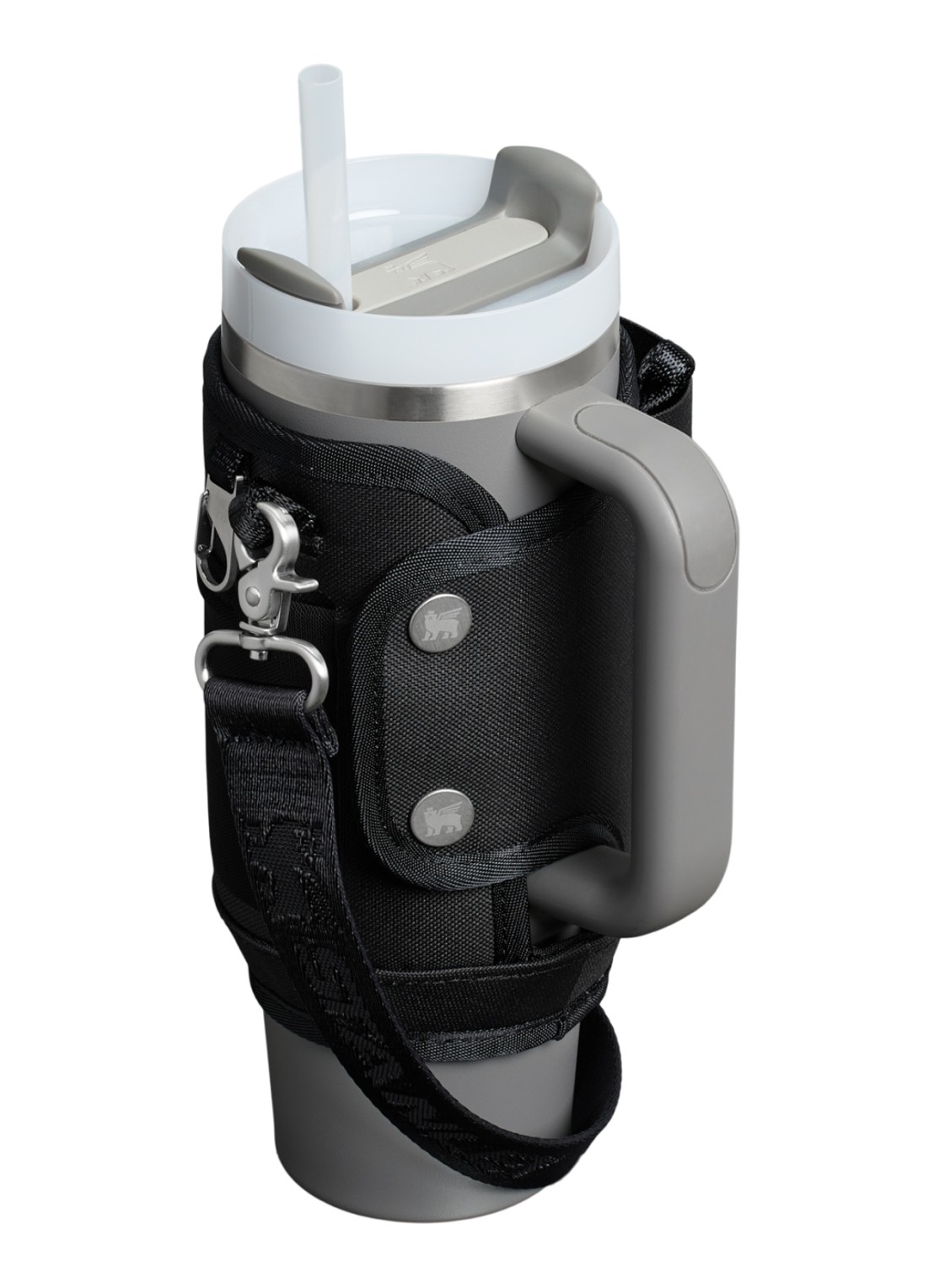 Stanley All-Day Quencher Carry-All crossbodytas voor 0,89 liter thermosfles - voorkant 6 zwart