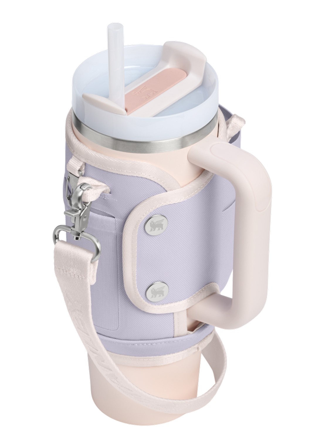 Stanley All-Day Quencher® Carry-All crossbodytas voor 0,89 liter thermosfles - achterkant 3 paars