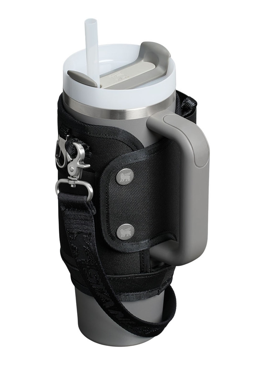 Stanley All-Day Quencher Carry-All crossbodytas voor 1,18 liter thermosfles - detail zwart