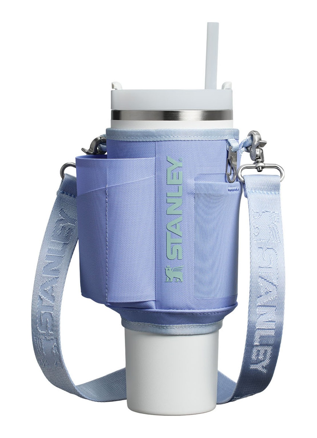 Stanley All-Day Quencher Carry-All crossbodytas voor 1,18 liter thermosfles - voorkant lavendel