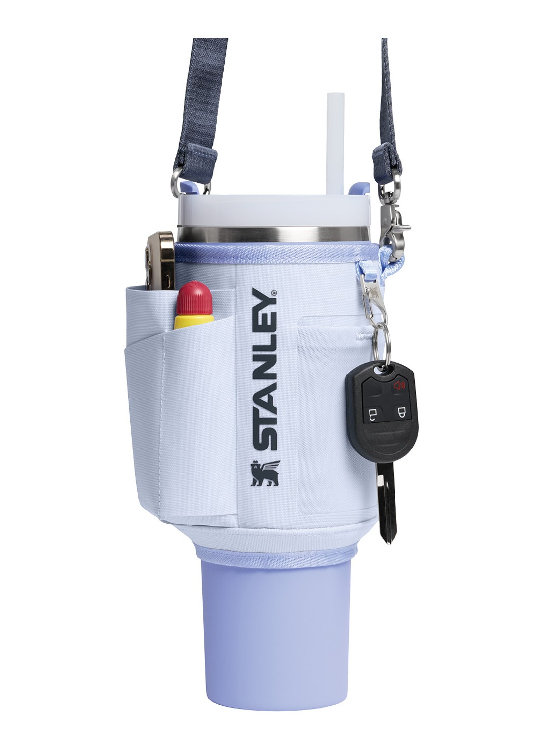 Stanley All-Day Quencher Carry-All crossbodytas voor 1,18 liter thermosfles - detail 4 blauw