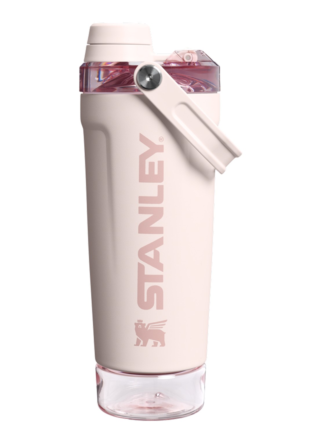 Stanley De Activate Shaker waterfles 0,59 liter - voorkant lichtroze