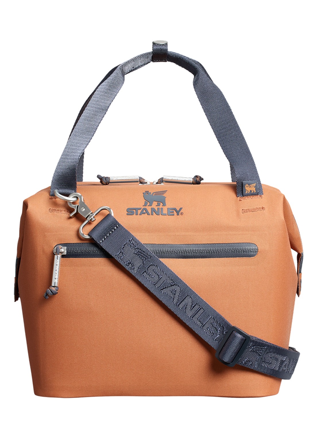 Stanley De All-Day Julienne Mini koeltas 7 liter - voorkant 2 oranjebruin