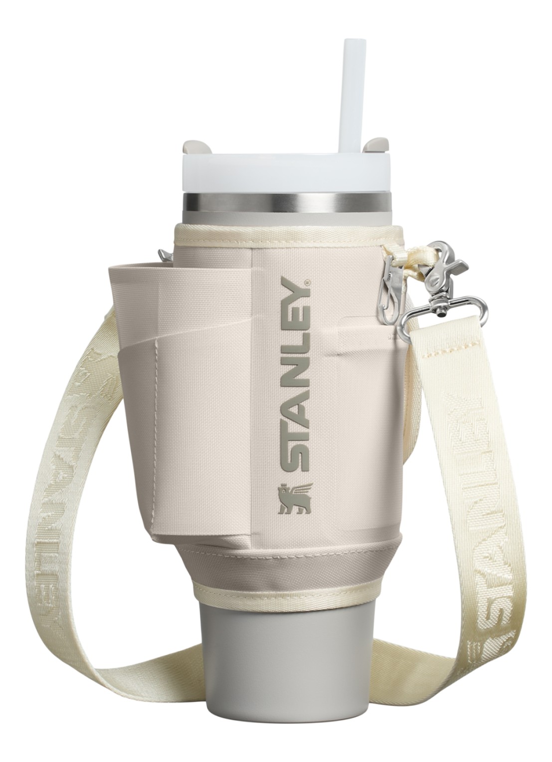 Stanley De All-Day Quencher® Carry-All crossbodytas voor 0,89 liter thermofles - voorkant 5 wit