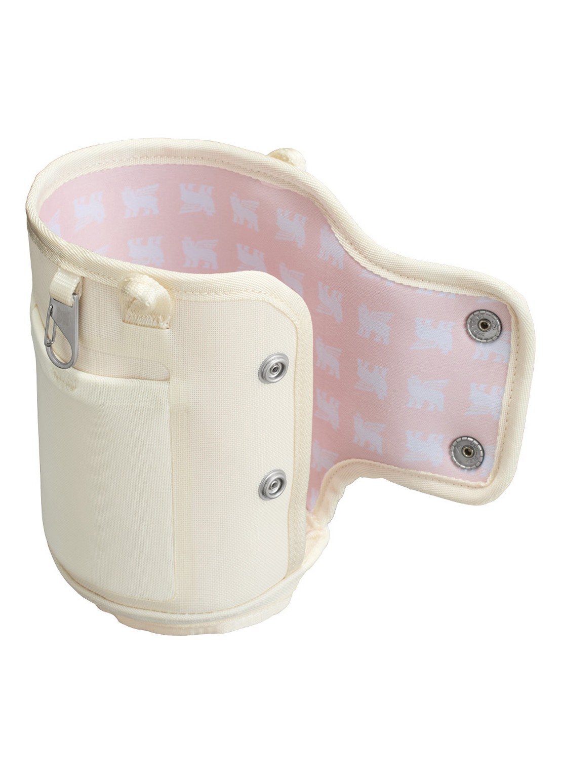Stanley De All-Day Quencher® Carry-All crossbodytas voor 1,18 liter thermofles - achterkant cream / beige