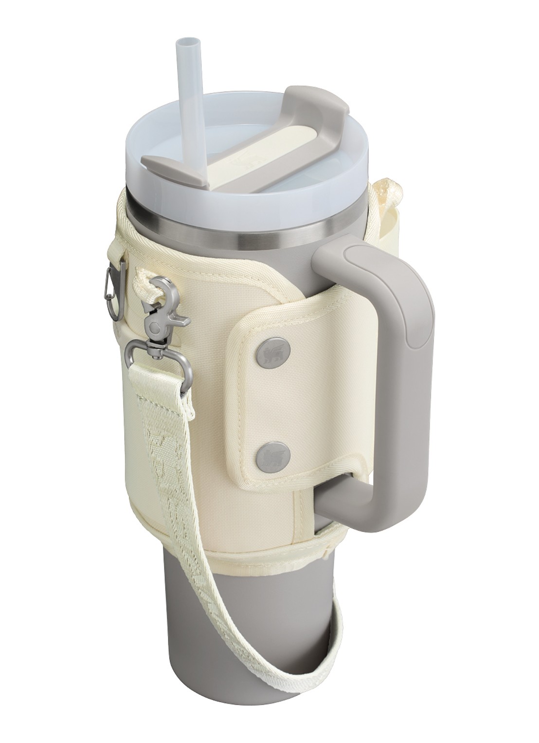 Stanley De All-Day Quencher® Carry-All crossbodytas voor 1,18 liter thermofles - detail 5 cream / beige