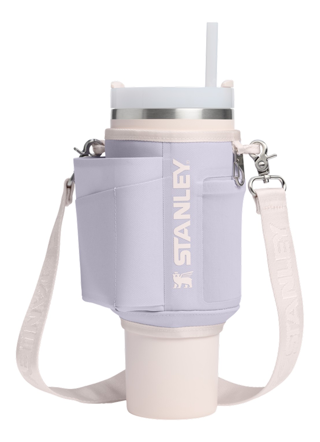 Stanley De All-Day Quencher® Carry-All voor 1,18 liter thermofles - voorkant paars