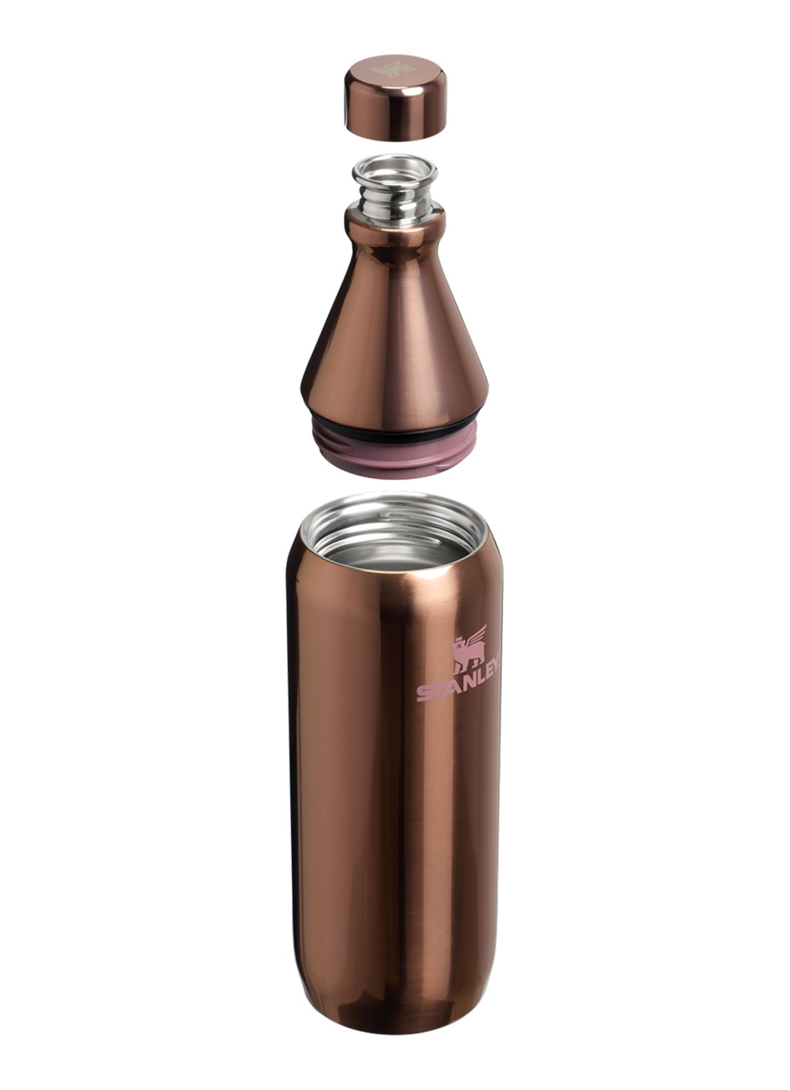 Stanley De All Day Slim waterfles 0,6 liter - detail 3 oudroze