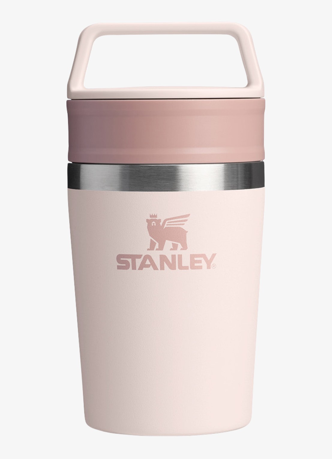 Stanley De Café-To-Go Travel thermosbeker 0,23 liter - voorkant rose quartz / lichtroze