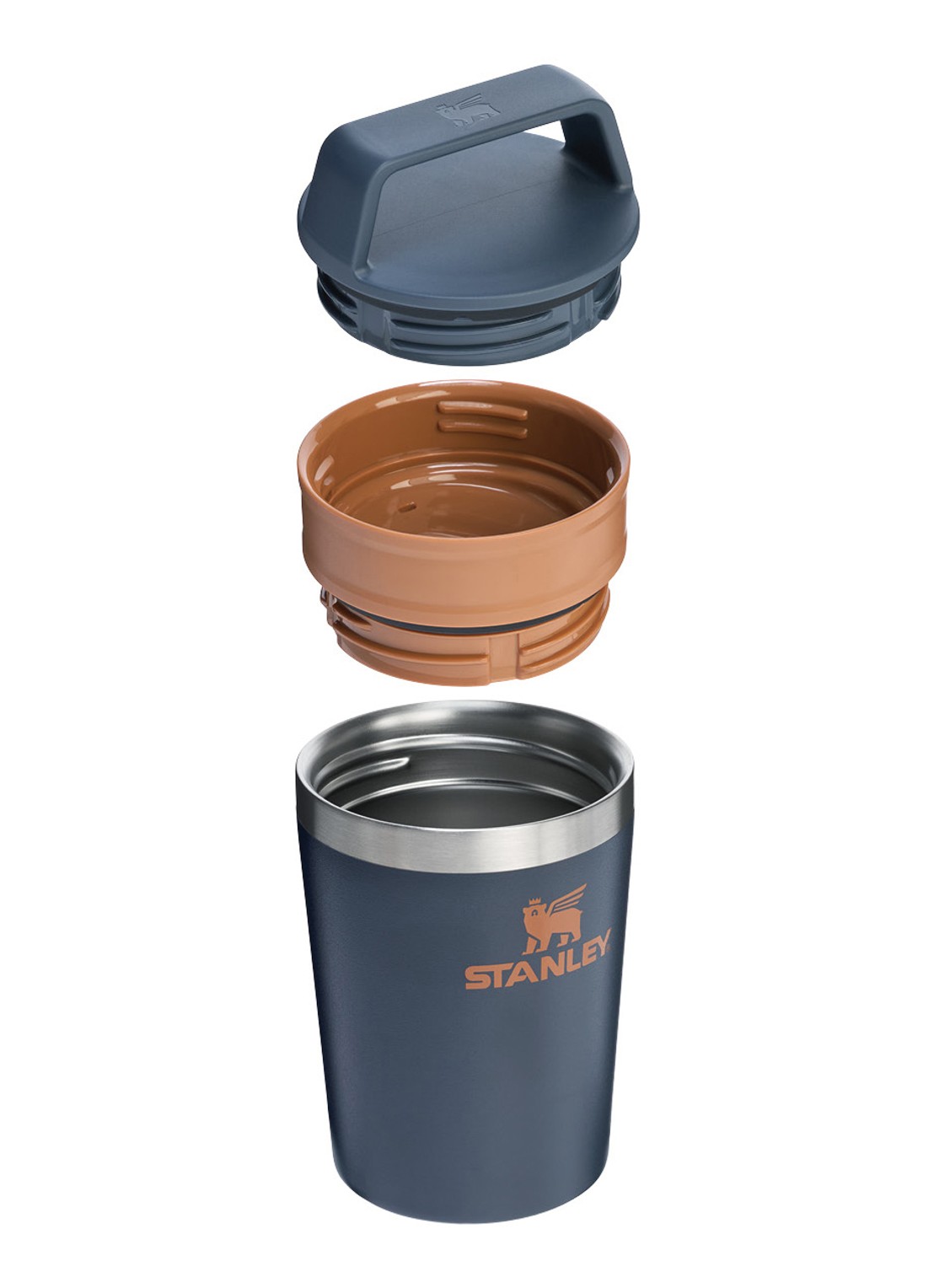 Stanley De Café-To-Go Travel thermosbeker 0,23 liter - voorkant 2 twilight / donkerblauw