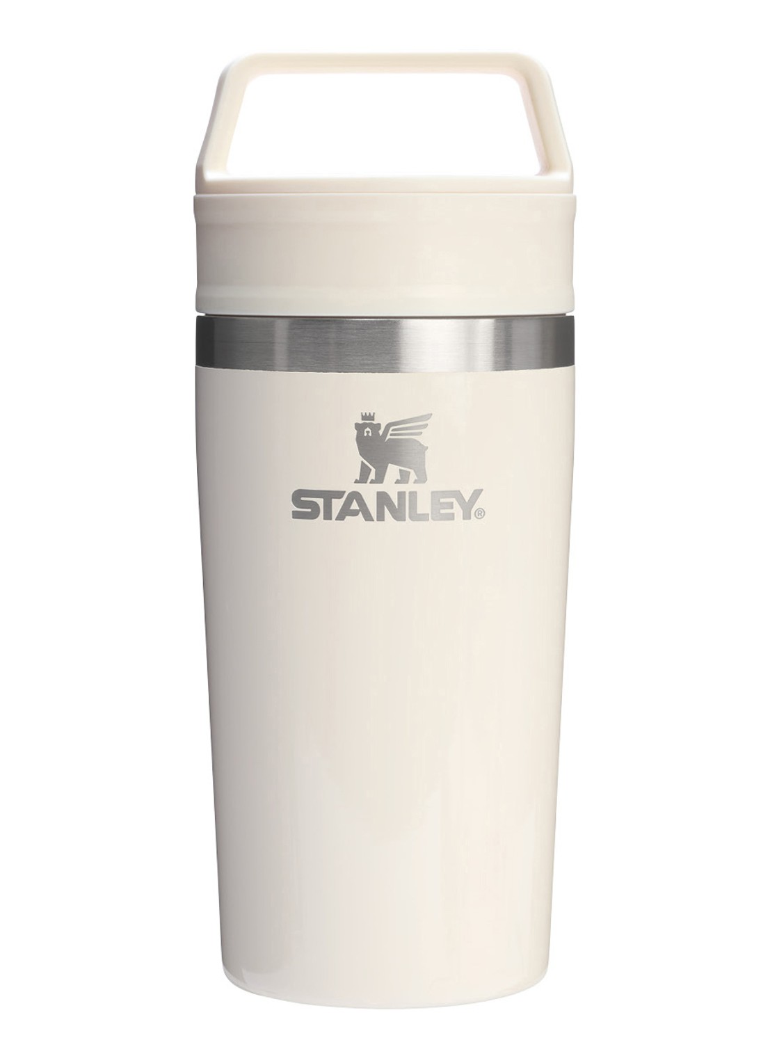 Stanley De Café-To-Go Travel thermosbeker 0,35 liter - voorkant 2 cream gloss / gebroken wit
