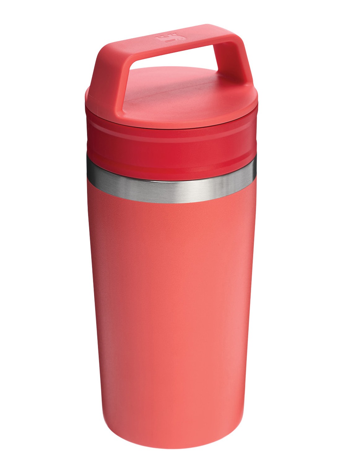 Stanley De Café-To-Go Travel thermosbeker 0,35 liter - achterkant 3 hot coral / koraalrood