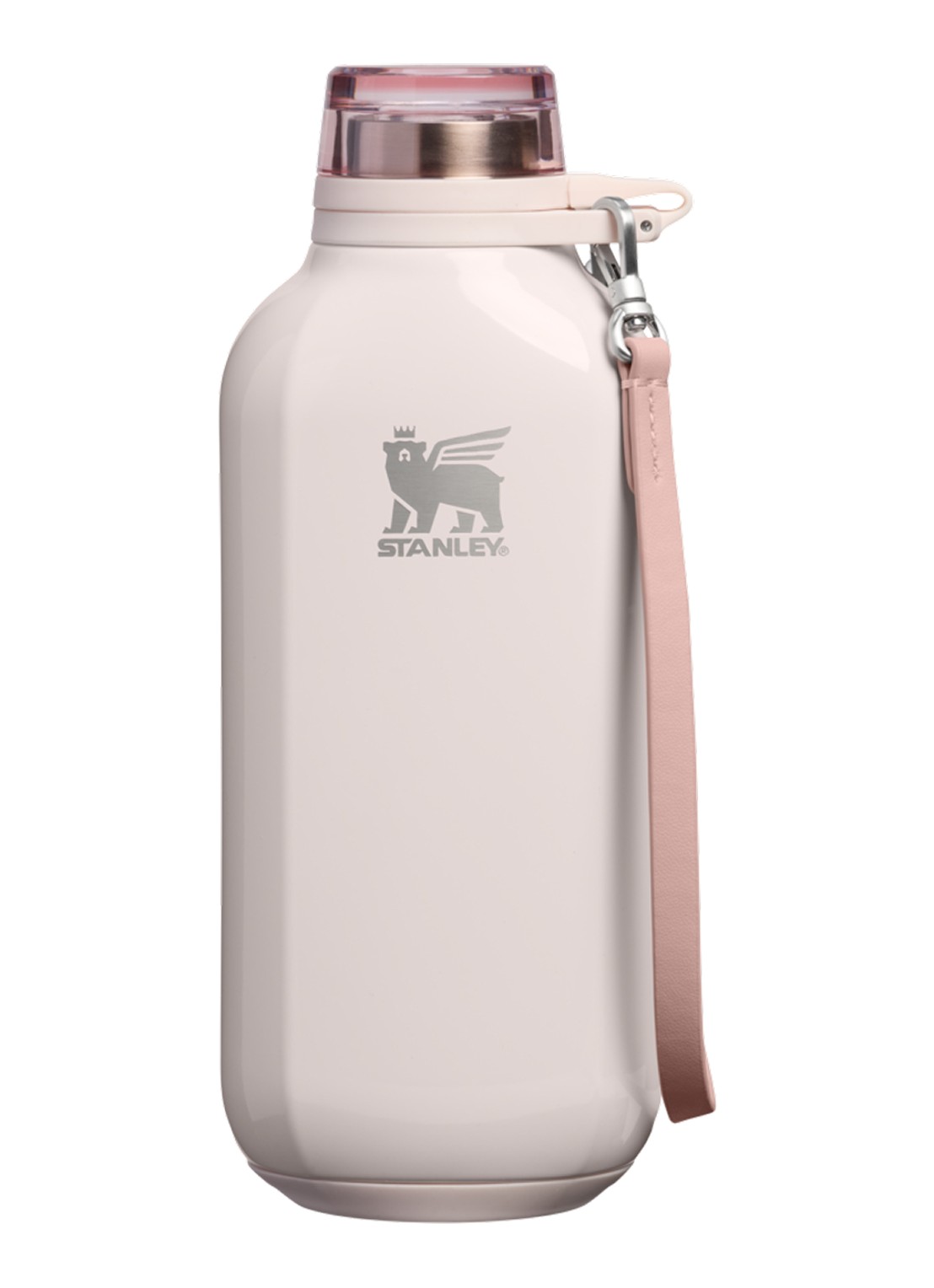 Stanley De Clutch waterfles 47 cl  - voorkant 4 lichtroze
