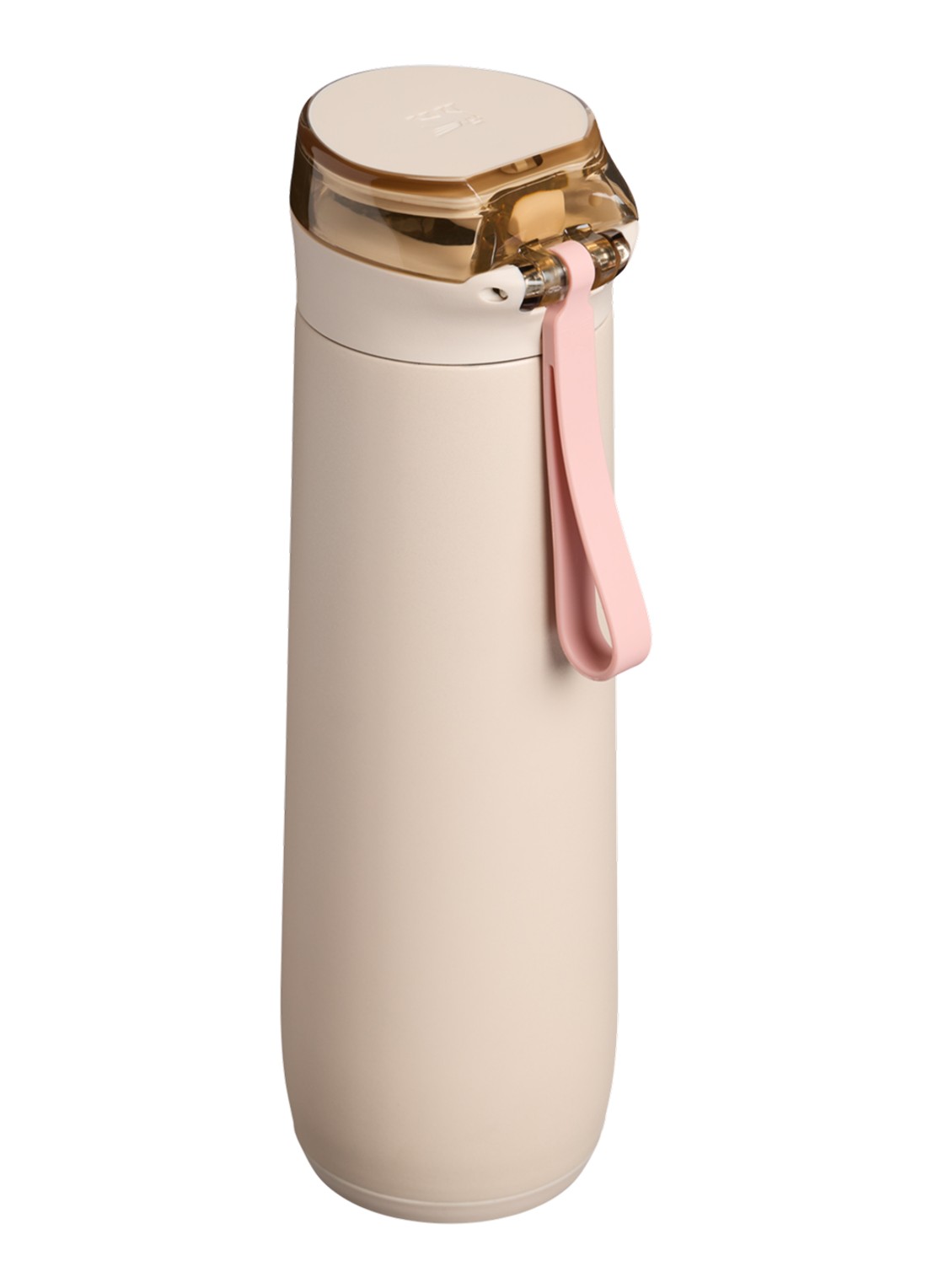 Stanley De Flowstate™ Spring waterfles 0,59 liter - achterkant vanillegeel