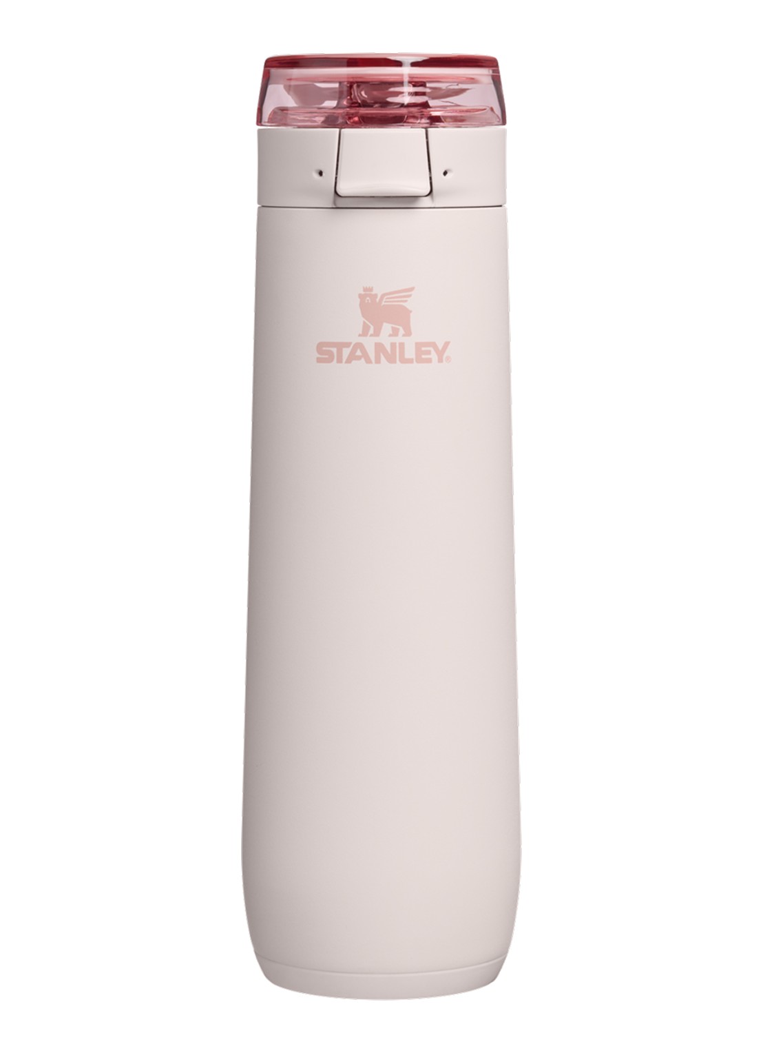 Stanley De Flowstate™ Spring waterfles 0,59 liter - voorkant 3 lichtroze