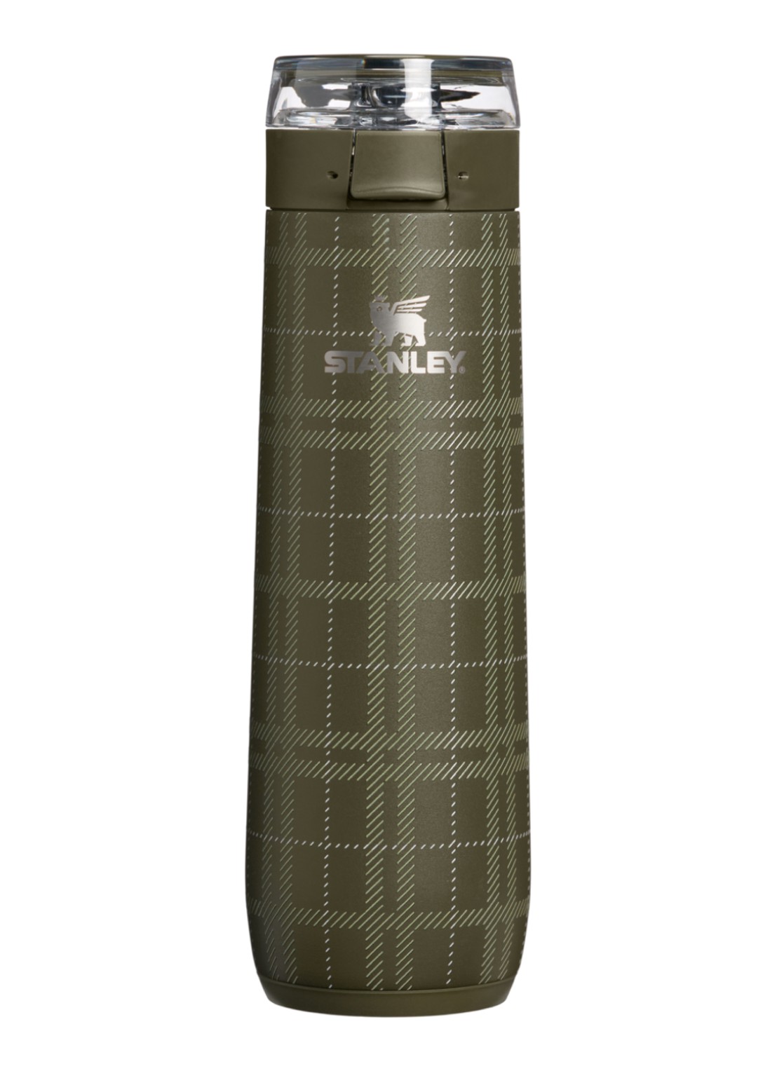 Stanley De Flowstate™ Spring waterfles 0,59 liter - voorkant 2 mosgroen