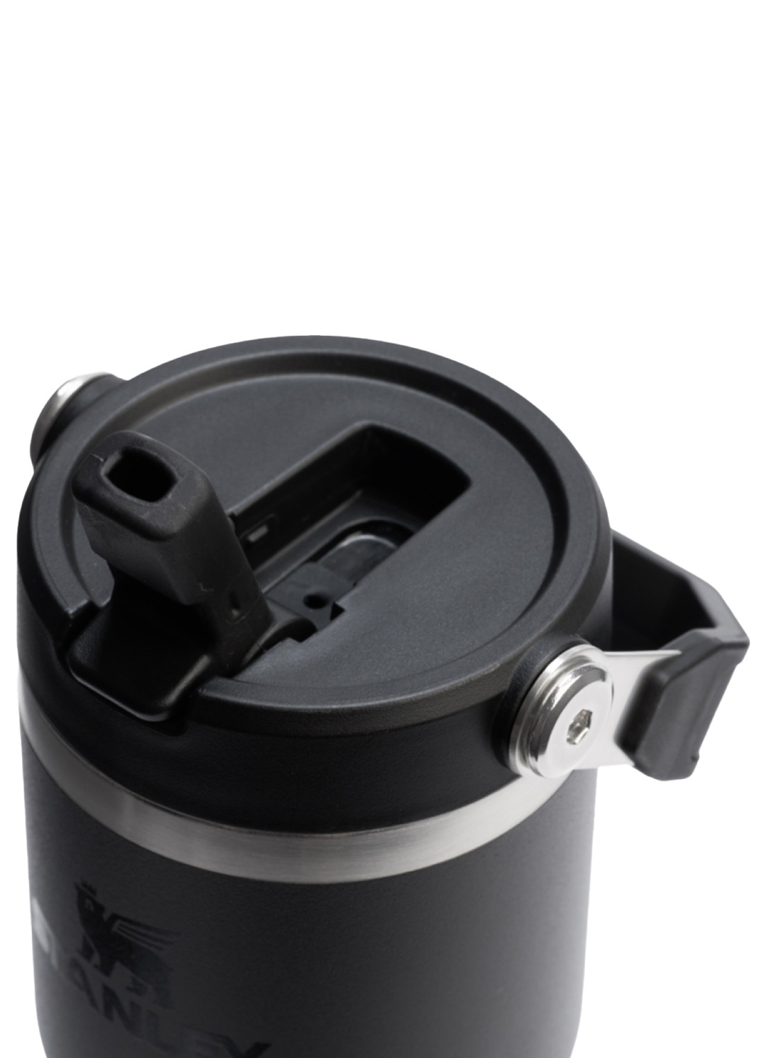 Stanley De IceFlow™ Flip Straw 2.0 waterfles 0,41 liter - detail 3 zwart