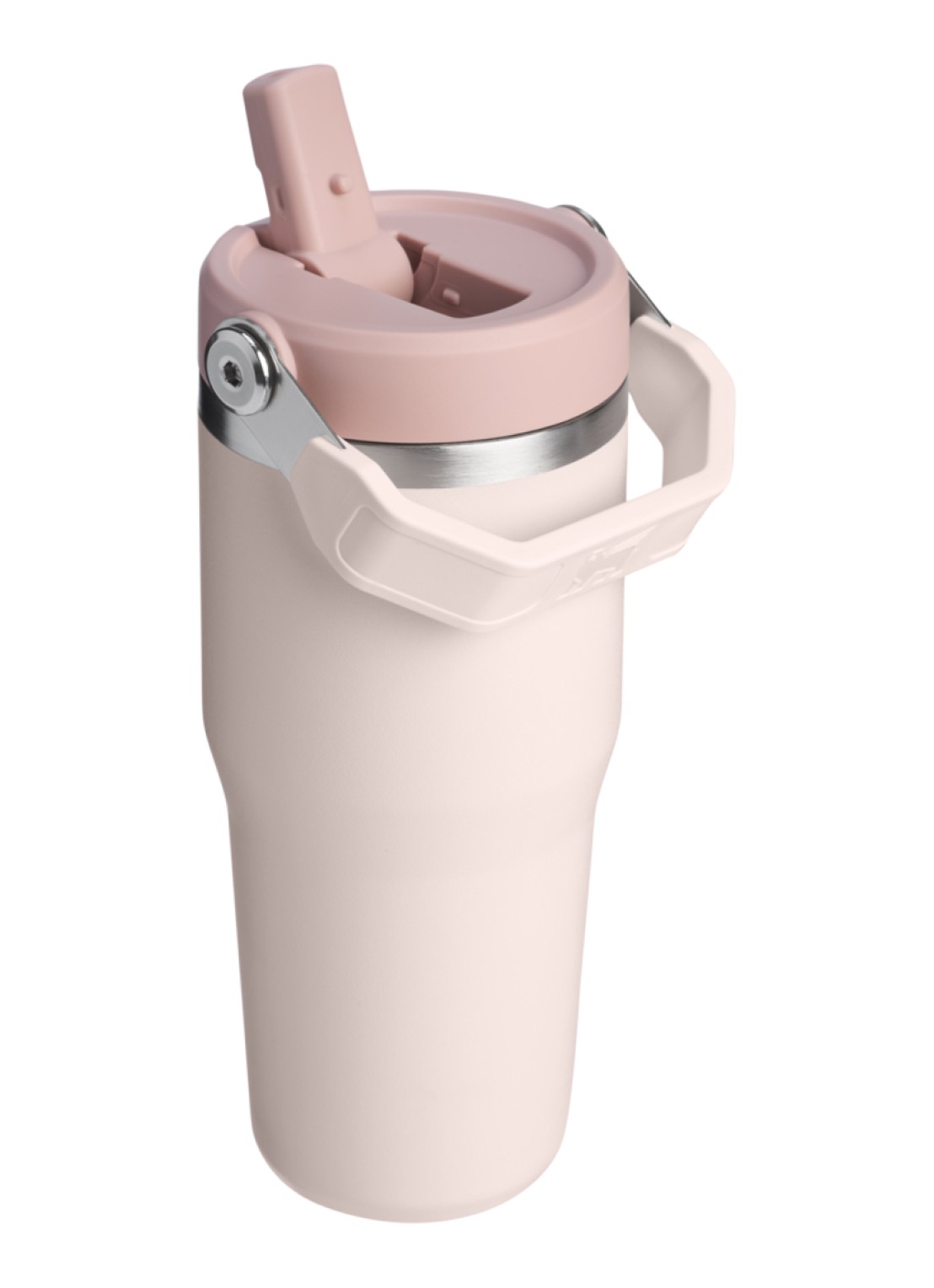Stanley De IceFlow™ Flip Straw 2.0 waterfles 0,41 liter - achterkant 2 lichtroze