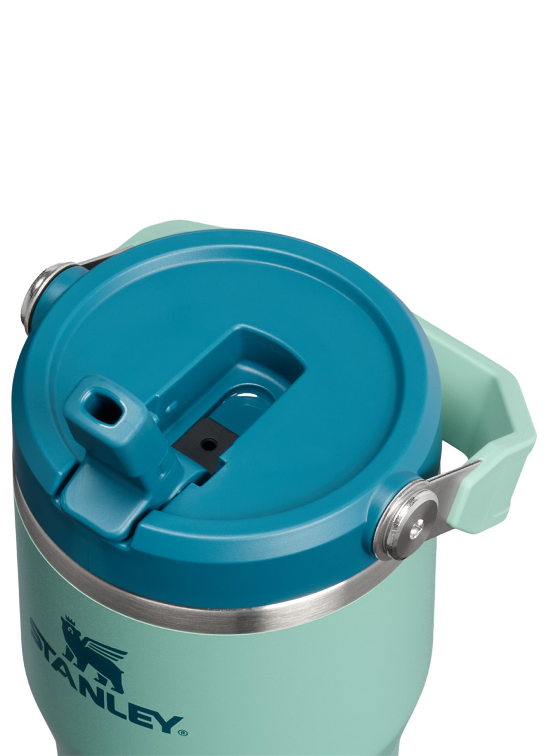 Stanley De IceFlow™ Flip Straw 2.0 waterfles 0,41 liter - detail 2 lichtgroen