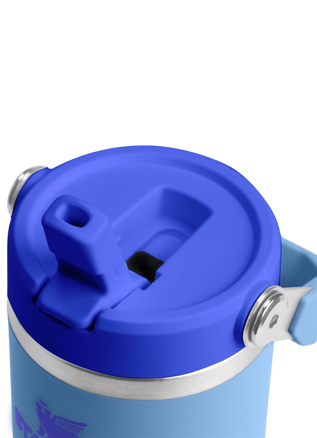 Stanley De IceFlow™ Flip Straw 2.0 waterfles 0,41 liter - detail donkerblauw