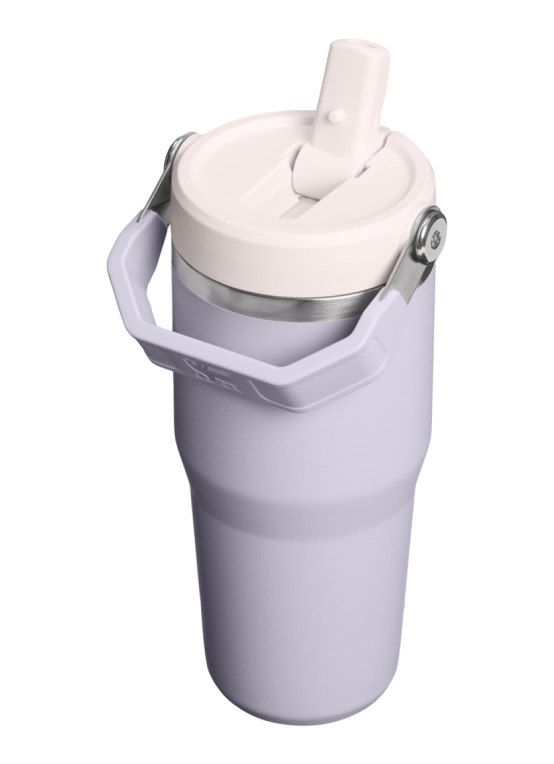 Stanley De IceFlow™ Flip Straw 2.0 waterfles 0,41 liter - achterkant 3 paars