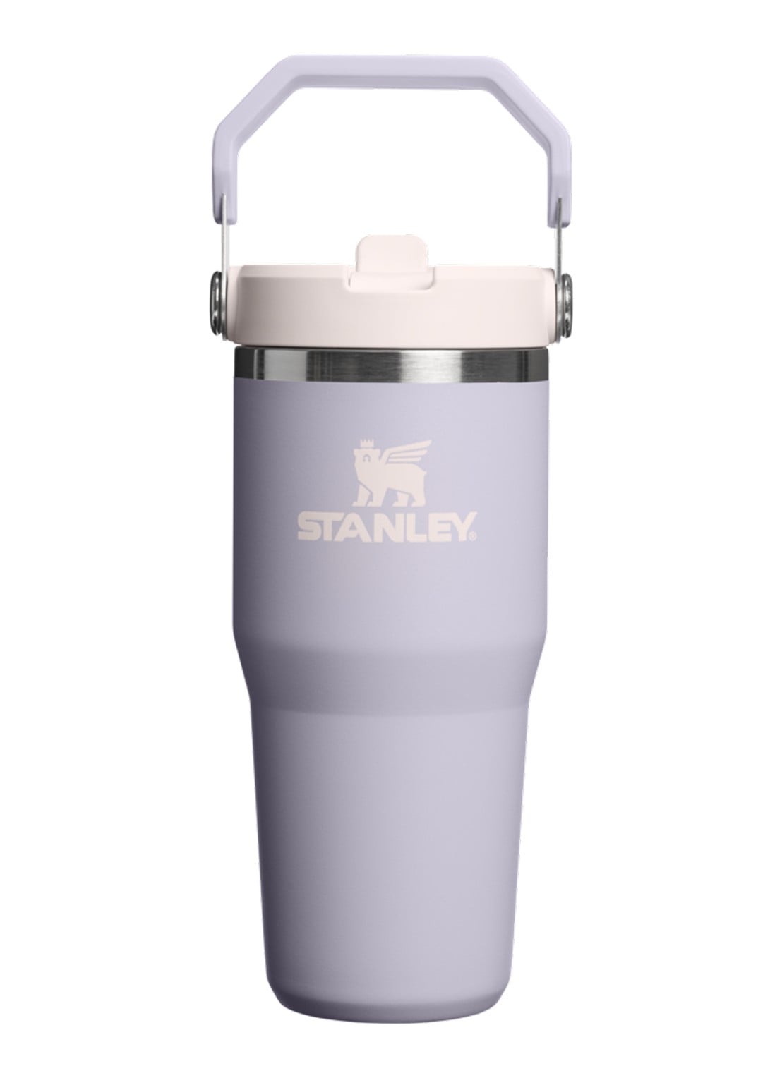 Stanley De IceFlow™ Flip Straw 2.0 waterfles 0,41 liter - voorkant 2 paars