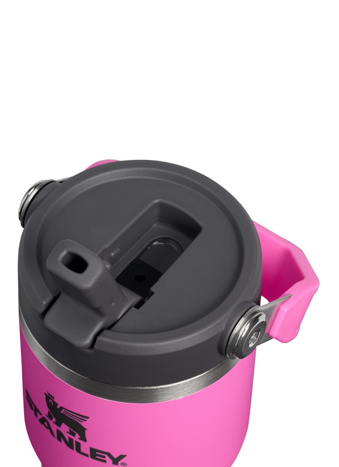 Stanley De IceFlow™ Flip Straw 2.0 waterfles 0,41 liter - detail roze