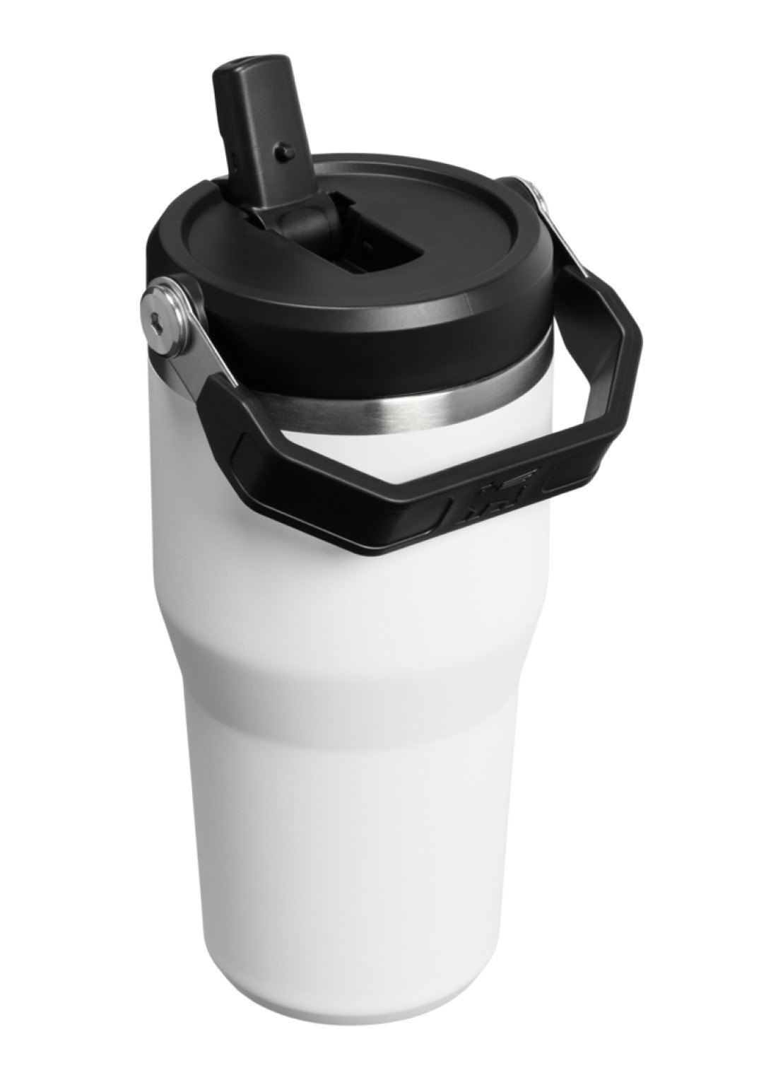 Stanley De IceFlow™ Flip Straw 2.0 waterfles 0,6 liter - achterkant 3 wit