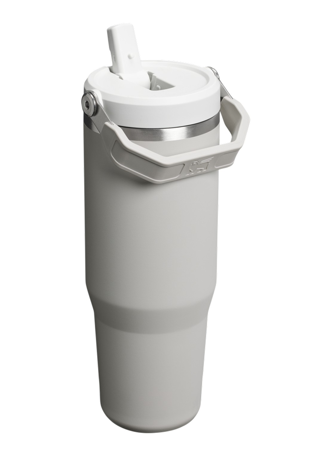 Stanley De IceFlow™ Flip Straw 2.0 waterfles 0,6 liter - achterkant grijs