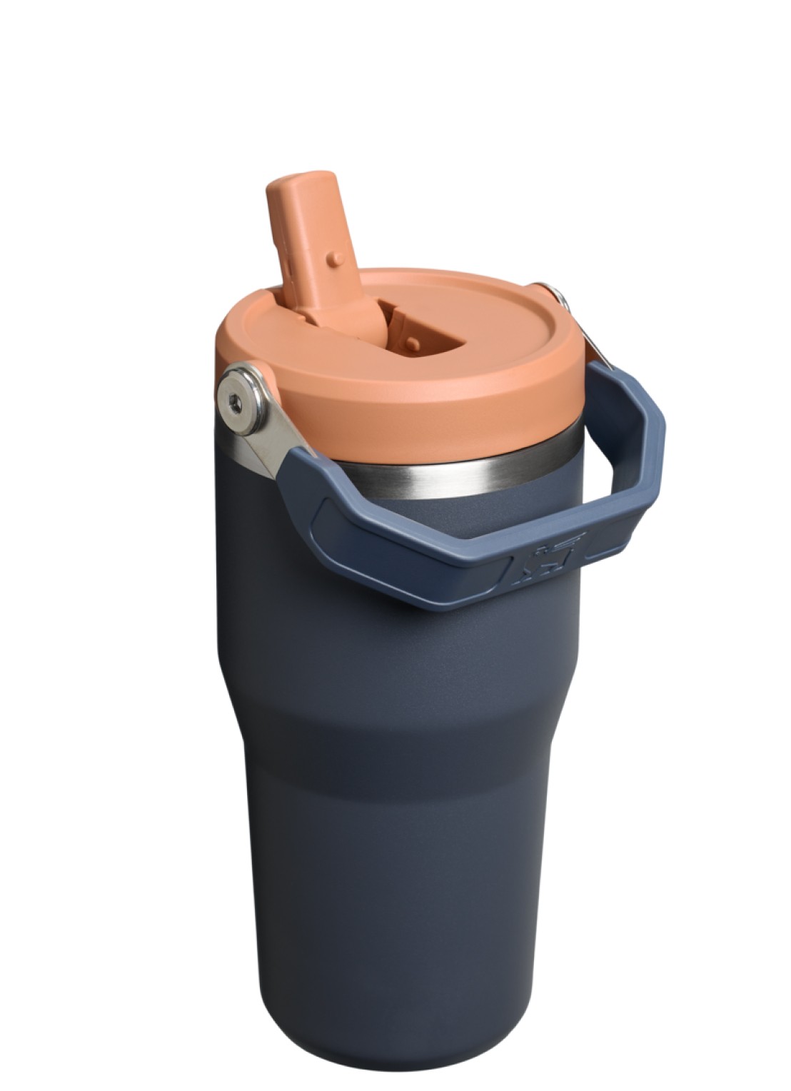 Stanley De IceFlow™ Flip Straw 2.0 waterfles 0,6 liter - achterkant 3 blauw