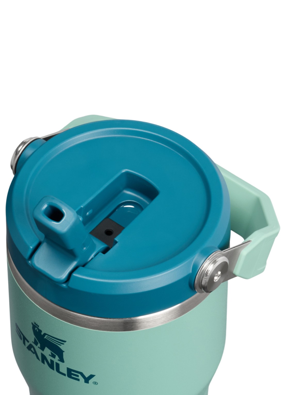 Stanley De IceFlow™ Flip Straw 2.0 waterfles 0,6 liter - detail 2 lichtgroen