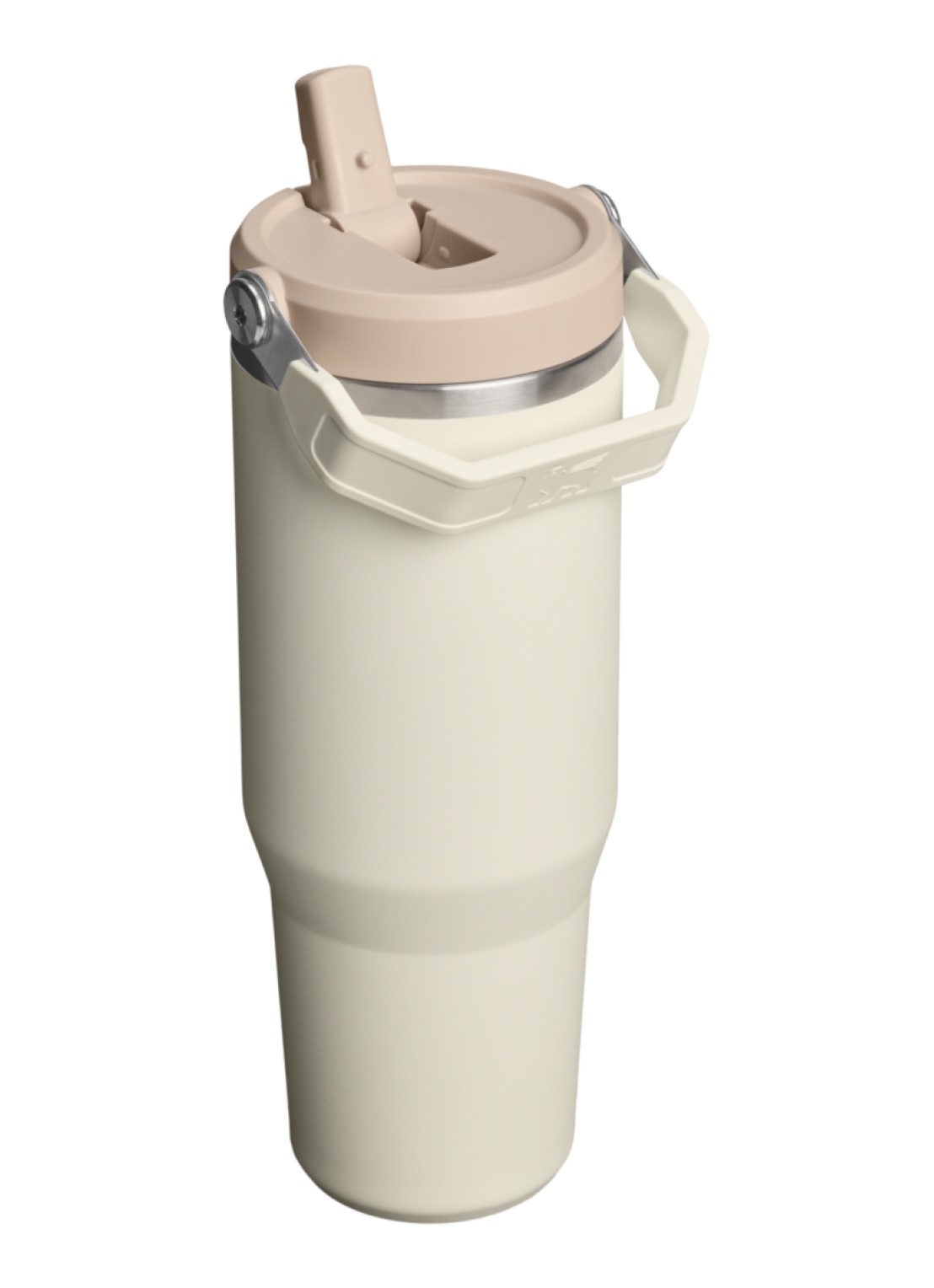 Stanley De IceFlow™ Flip Straw 2.0 waterfles 0,89 liter - achterkant beige