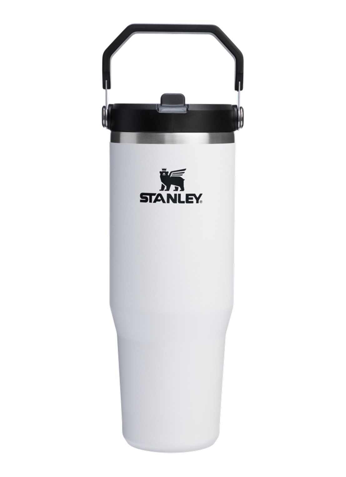 Stanley De IceFlow™ Flip Straw 2.0 waterfles 0,89 liter - voorkant wit