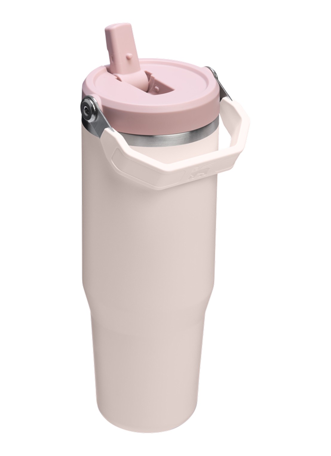 Stanley De IceFlow™ Flip Straw 2.0 waterfles 0,89 liter - achterkant lichtroze