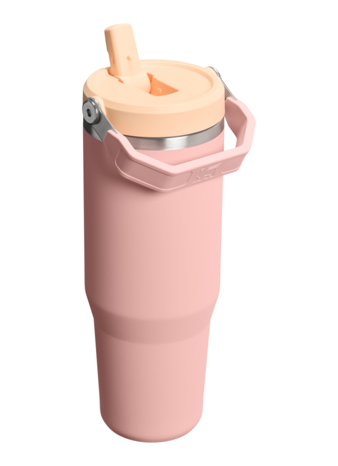 Stanley De IceFlow™ Flip Straw 2.0 waterfles 0,89 liter - achterkant 3 zalmroze