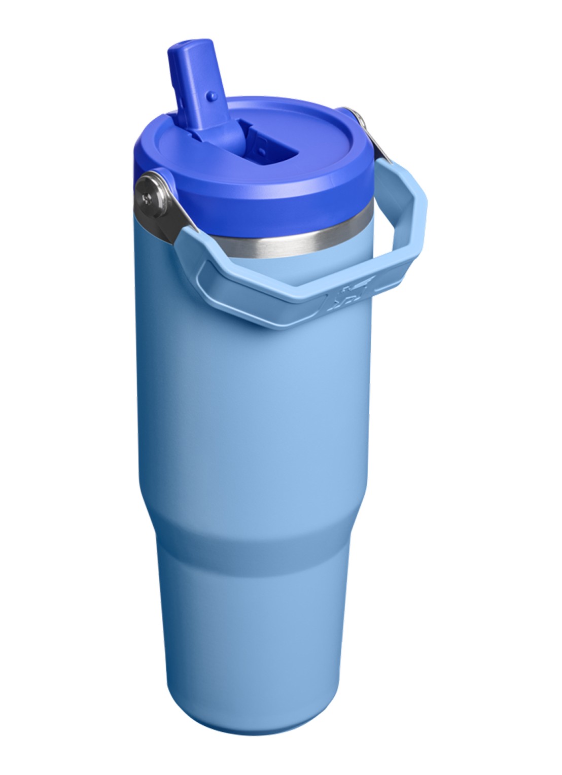 Stanley De IceFlow™ Flip Straw 2.0 waterfles 0,89 liter - achterkant 3 blauw