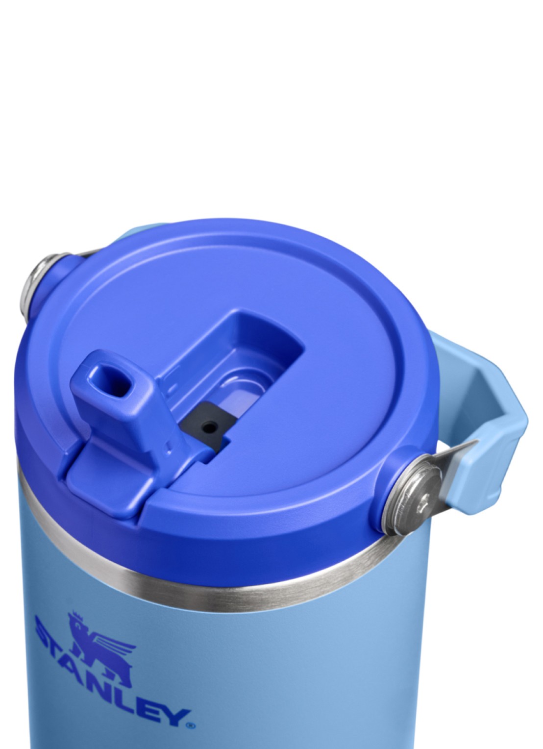 Stanley De IceFlow™ Flip Straw 2.0 waterfles 0,89 liter - detail blauw