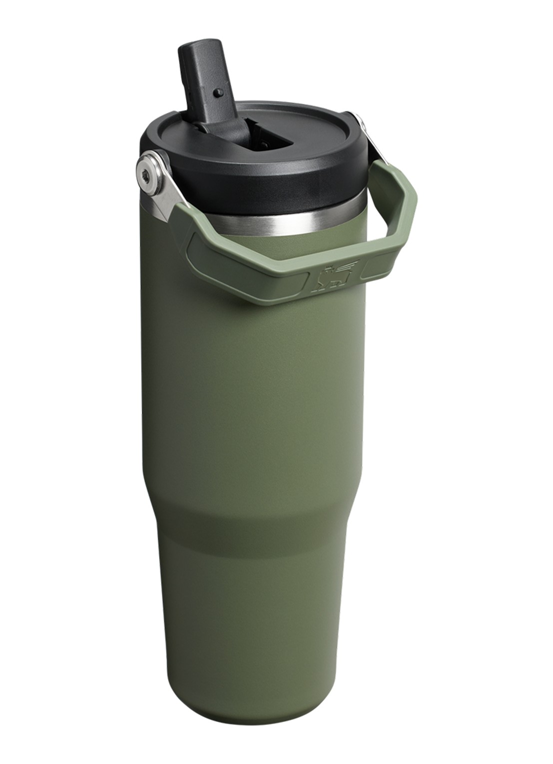 Stanley De IceFlow™ Flip Straw 2.0 waterfles 0,89 liter - achterkant 2 groen