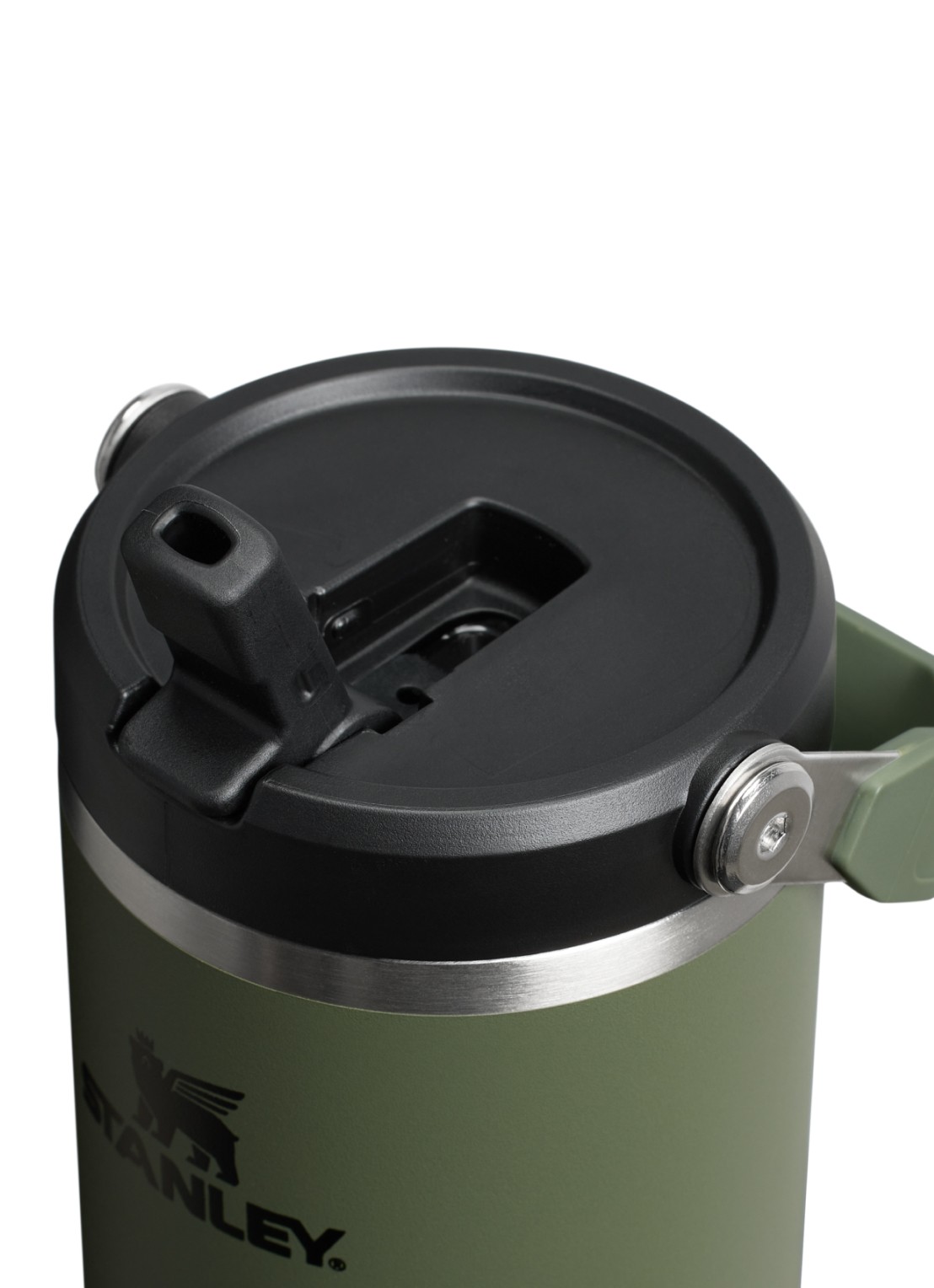 Stanley De IceFlow™ Flip Straw 2.0 waterfles 0,89 liter - detail groen