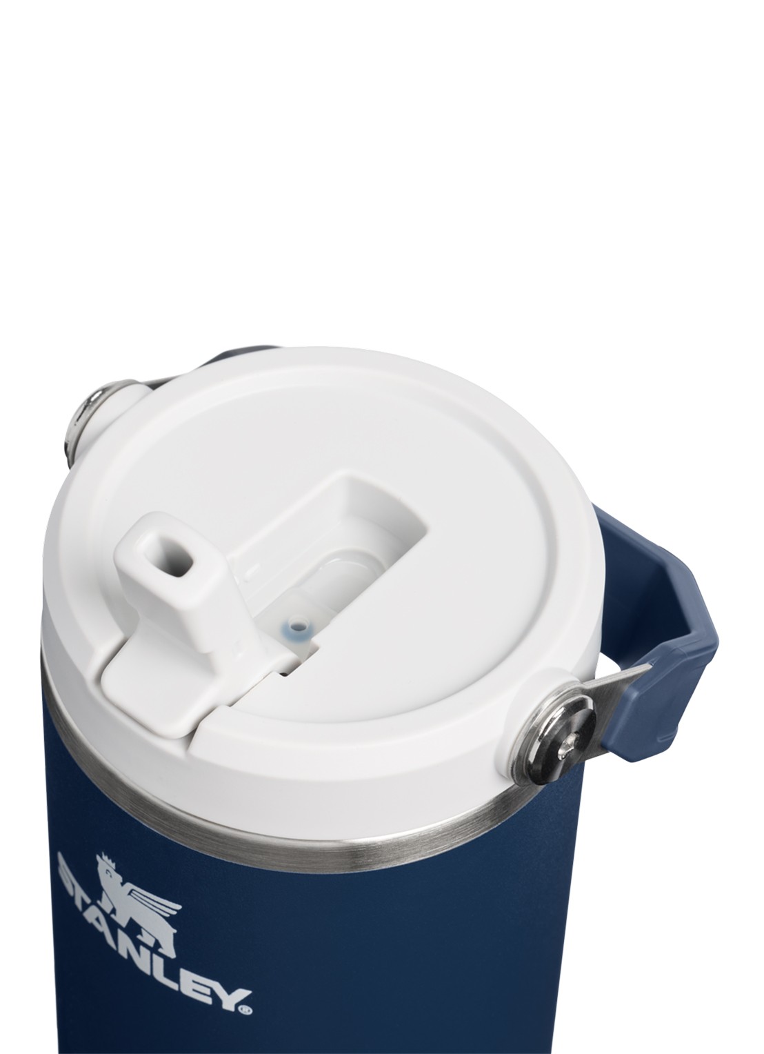 Stanley De IceFlow™ Flip Straw 2.0 waterfles 0,89 liter - detail donkerblauw
