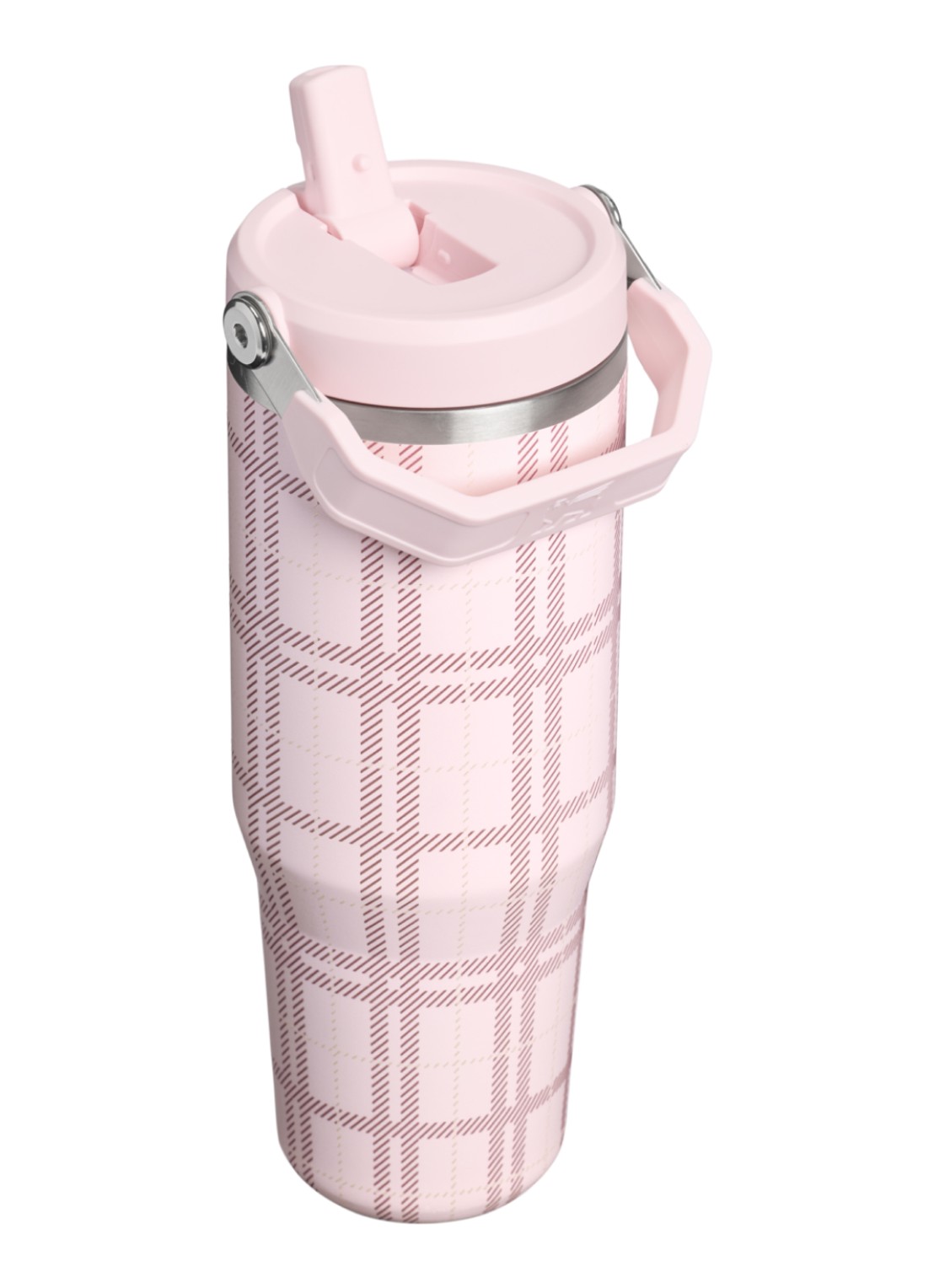 Stanley De IceFlow™ Flip Straw 2.0 waterfles 0,89 liter - achterkant 3 lichtroze