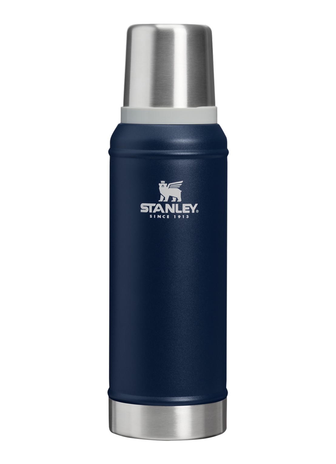 Stanley De Legendary Classic thermosfles 0,94 liter - voorkant 3 donkerblauw