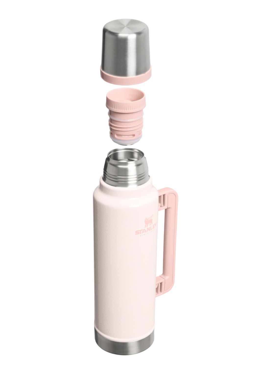 Stanley De Legendary Classic thermosfles 1,4 liter - detail roze
