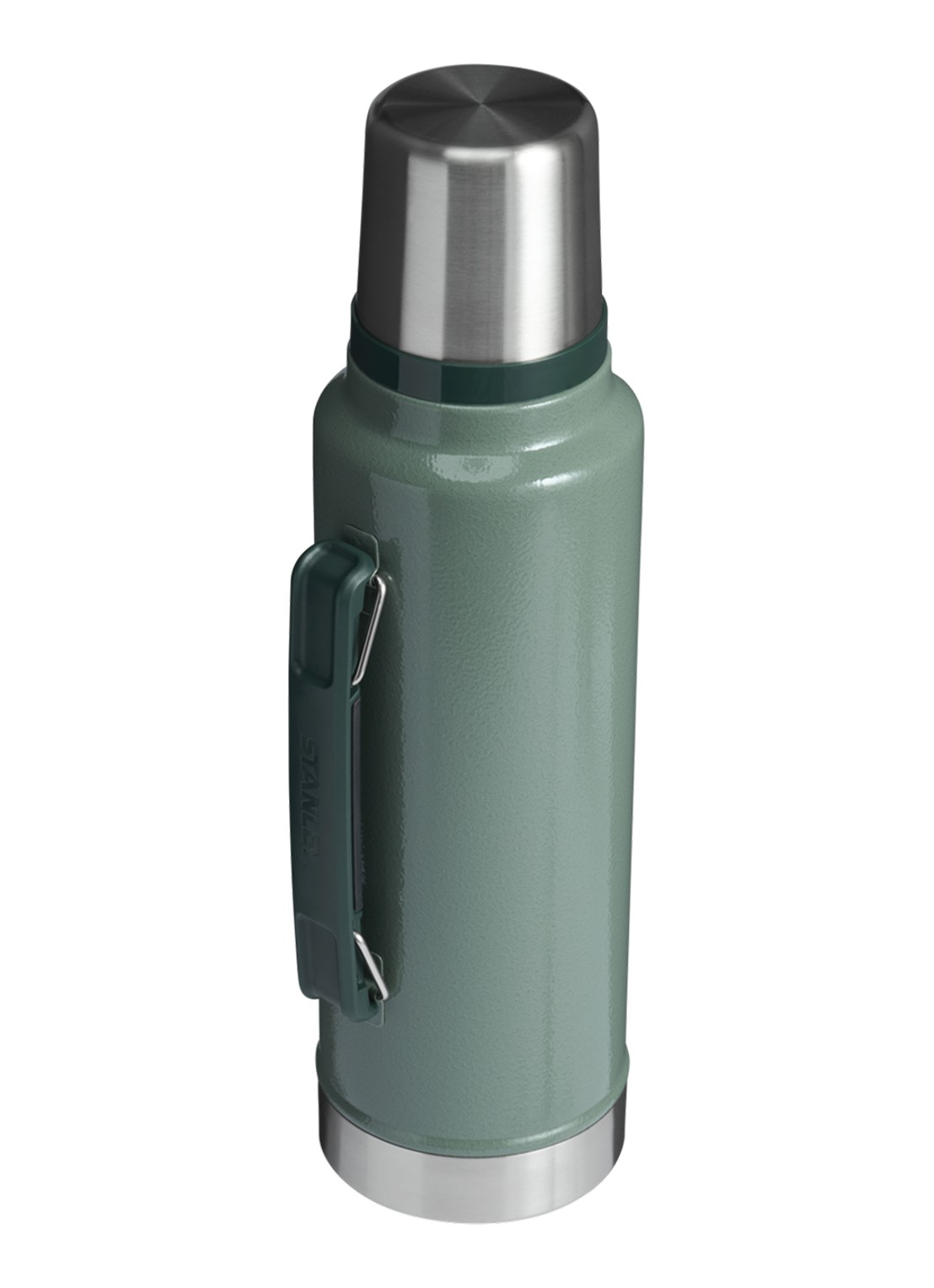 Stanley De Legendary Classic thermosfles 1,4 liter - achterkant groen