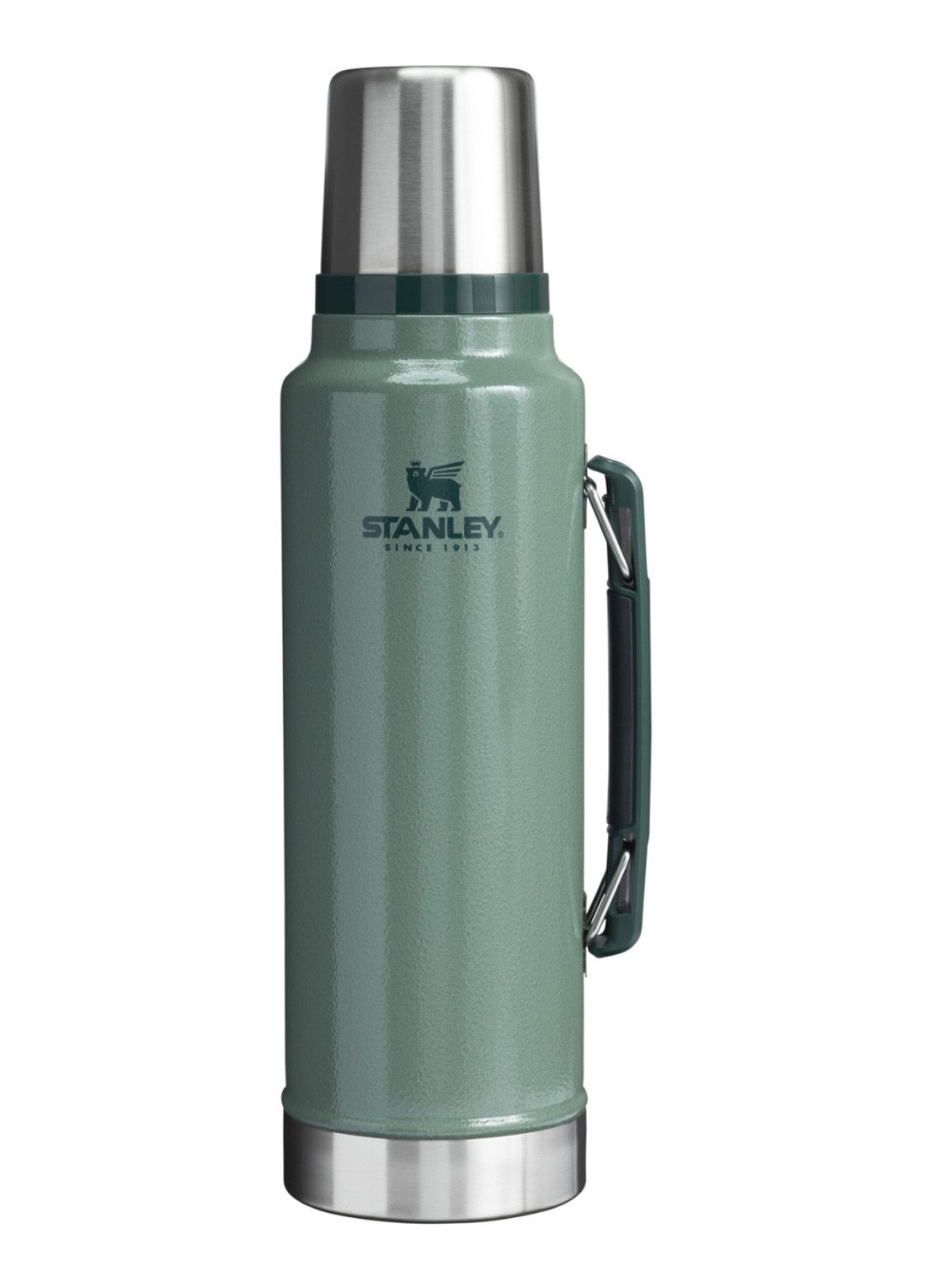 Stanley De Legendary Classic thermosfles 1,4 liter - voorkant 2 groen