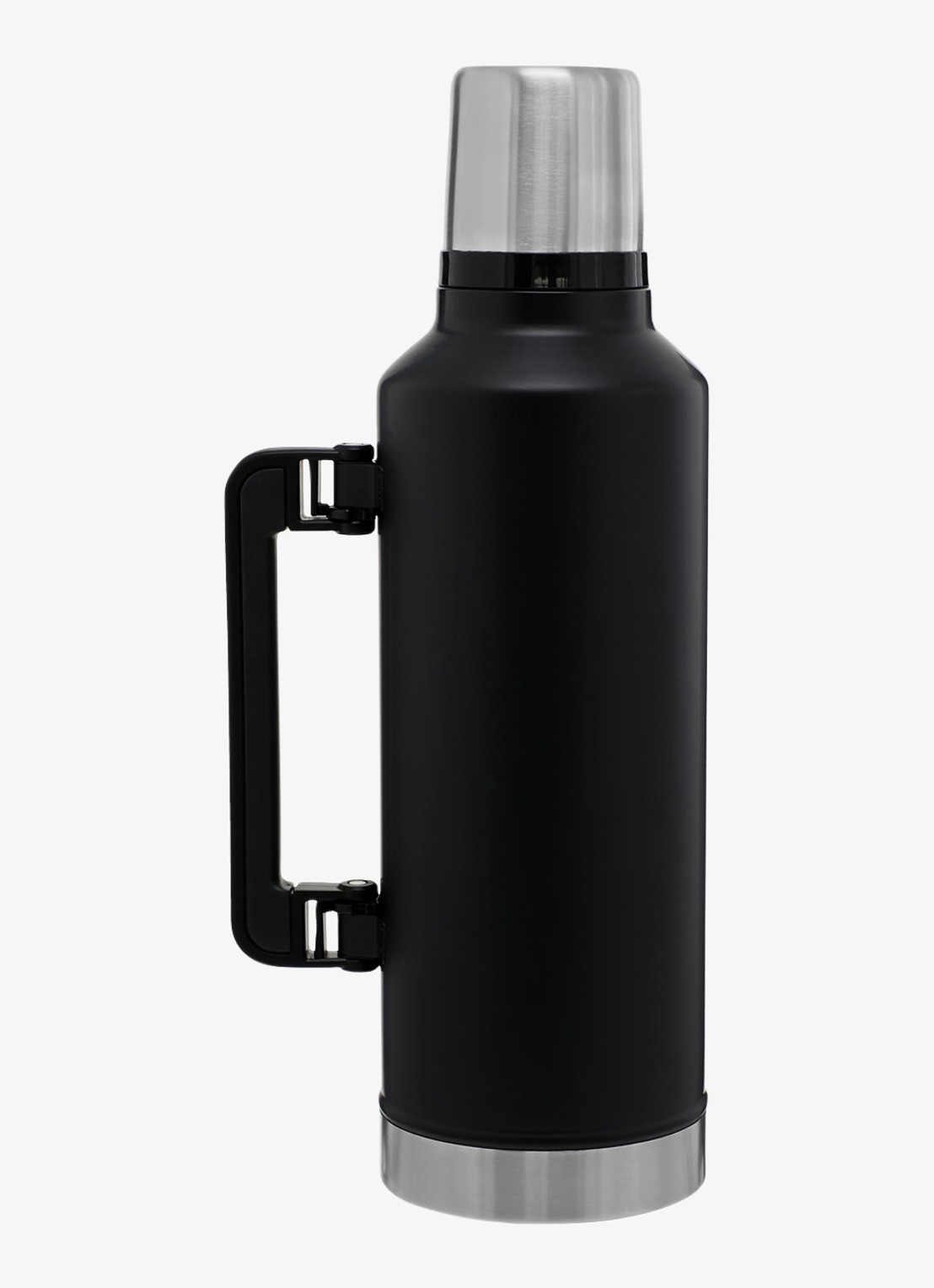 Stanley De Legendary Classic thermosfles 2,3 liter - achterkant 3 matte black pebble / zwart