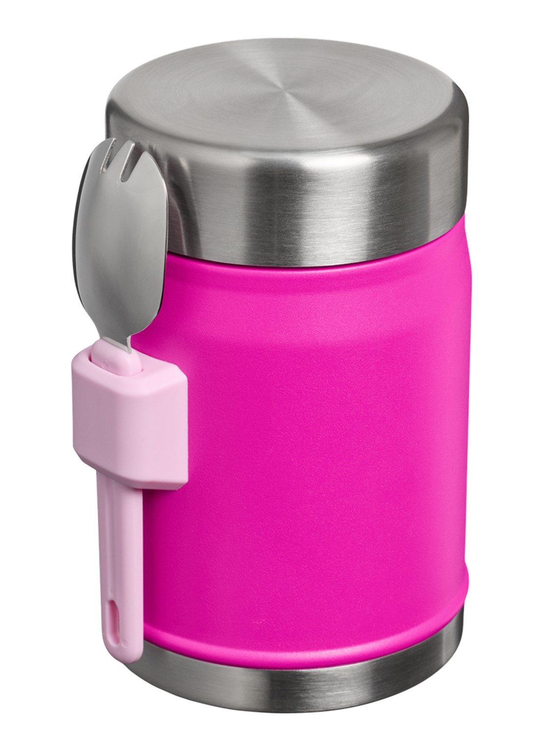 Stanley De Legendary Food Jar + Spork lunchbox 40 cl - achterkant 2 fuchsia